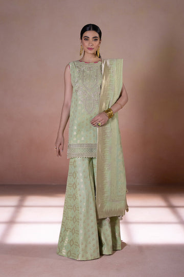 Sapphire U3E CL22V5 23 3 Piece Embroidered Jacquard Suit Intermix Collection 2022 Online Shopping